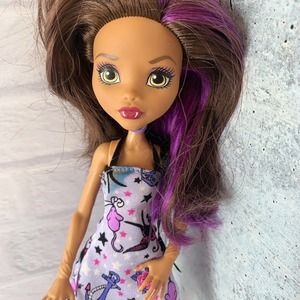 Monster High Doll CLAWDEEN WOLF Freaky Field Trip 2015 Mattel